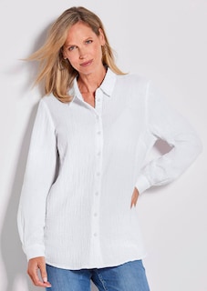 Blusenhemd aus Baumwoll-Musselin thumbnail 7