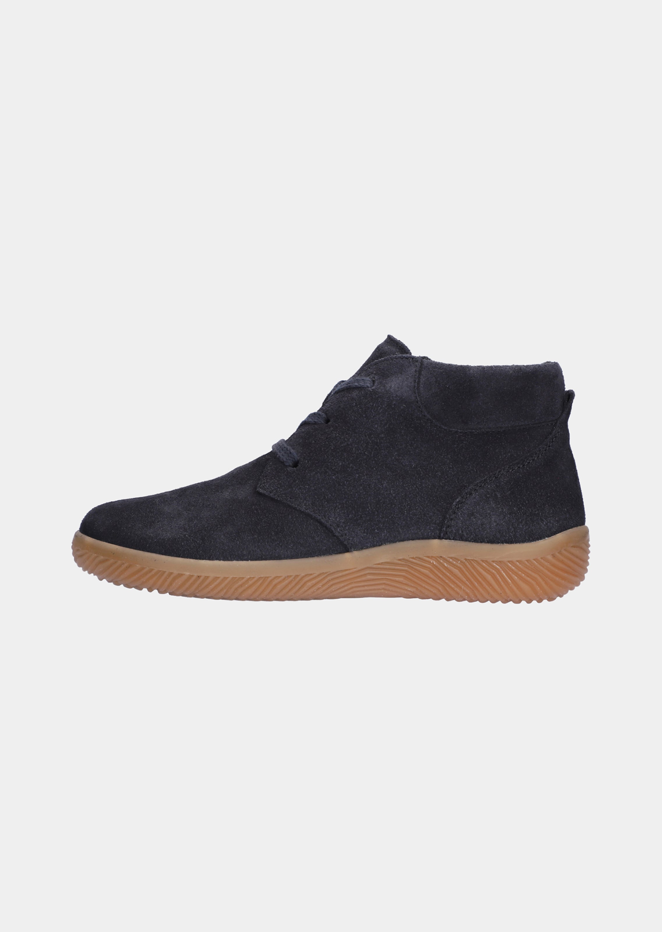 Chaussures basses en cuir velours