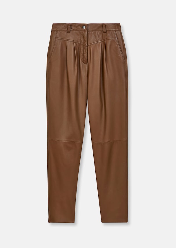 Nappa leather trousers 5