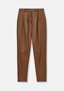 Bundfaltenhose aus Lammnappa thumbnail 6