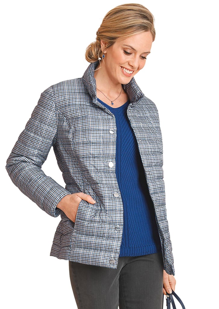 Veste matelassée à imprimé tendance