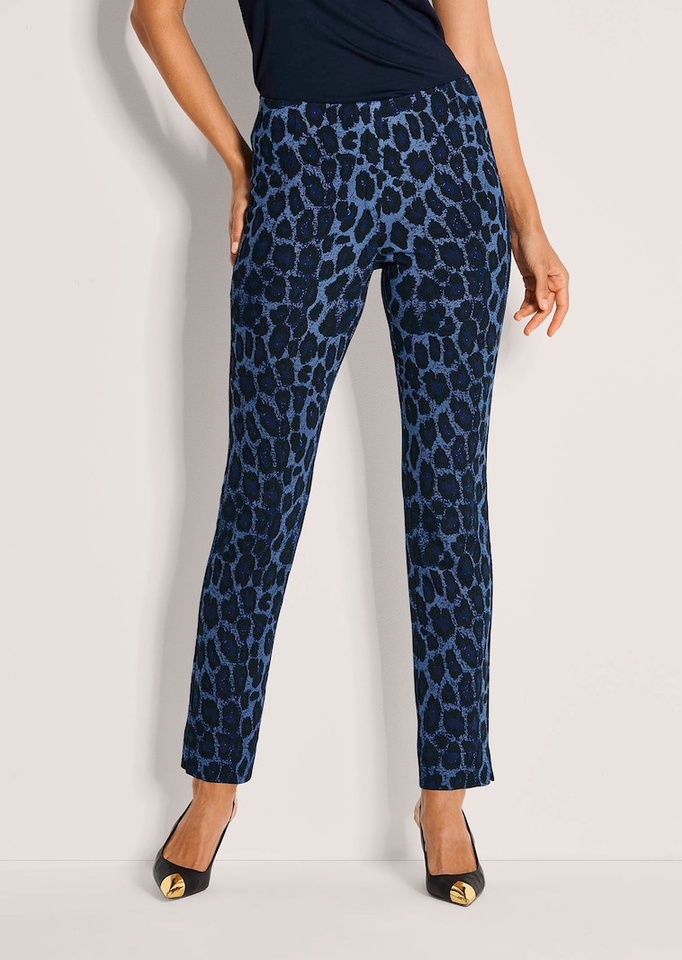 Leggings mit modischem Leo-Druck