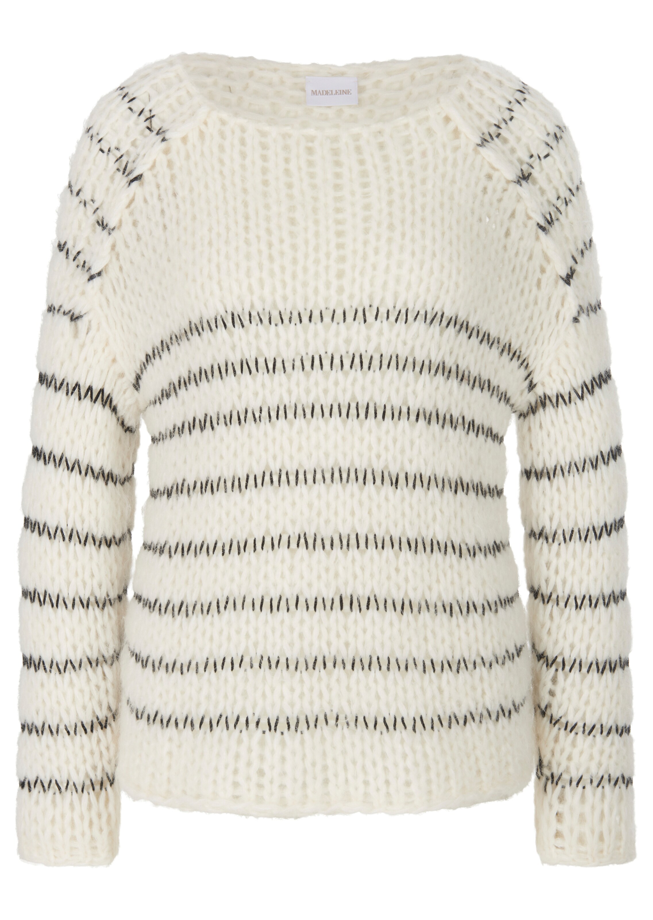 Strickpullover mit Ringelmuster