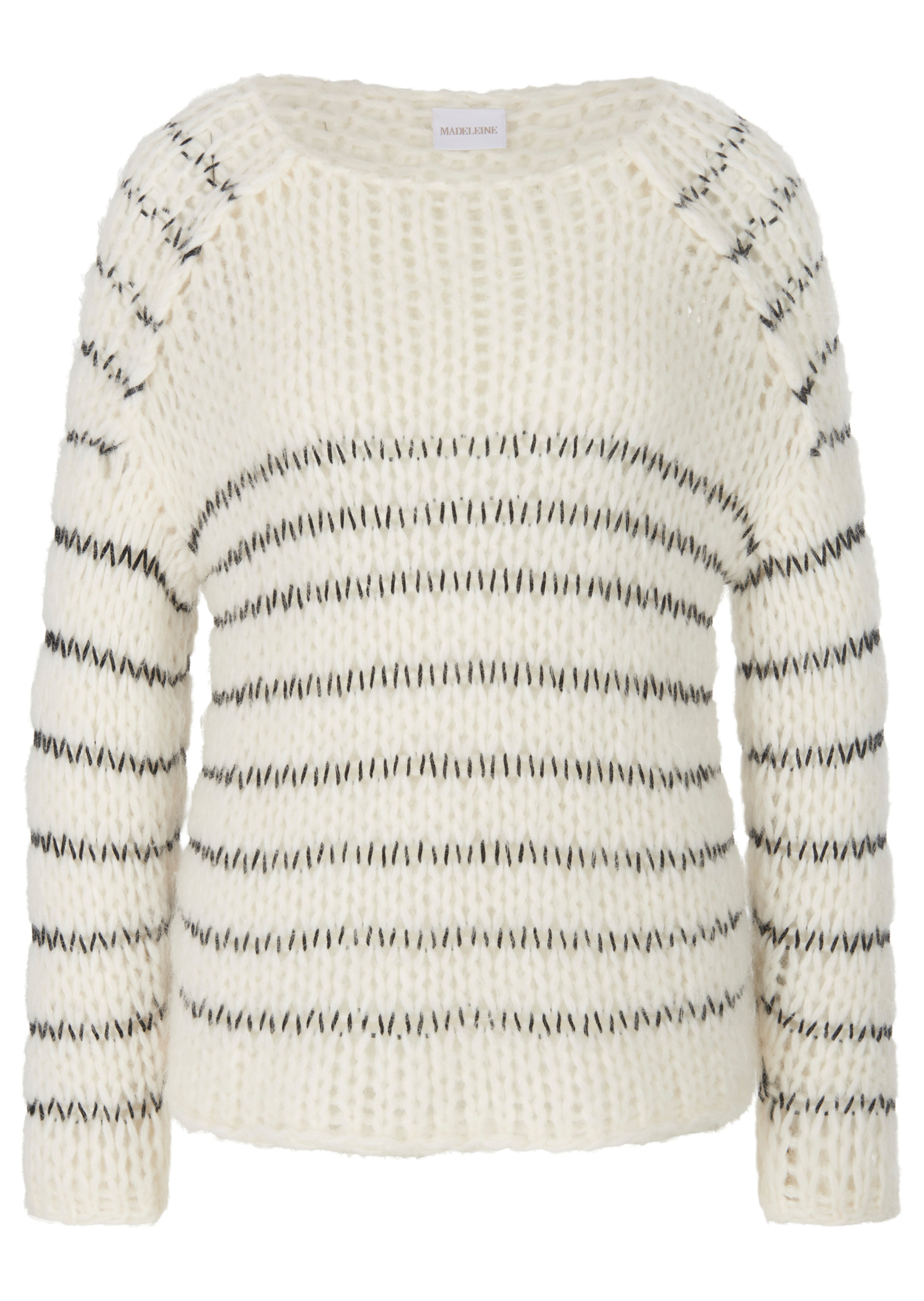 Strickpullover mit Ringelmuster