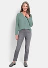 Blusenshirt mit Chiffon-Einsatz thumbnail 4