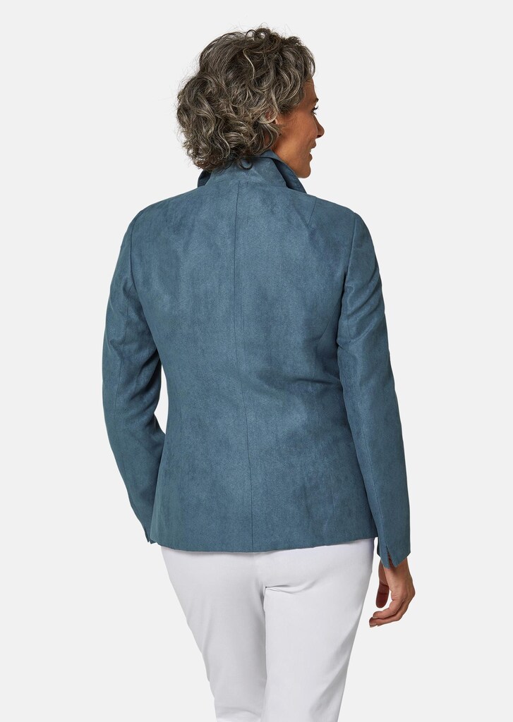Pflegeleichte Lederimitatjacke