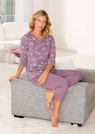 Pyjama en coton avec patte de boutonnage thumbnail 3
