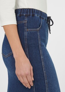Schlanker Rock aus Sweat-Denim thumbnail 5