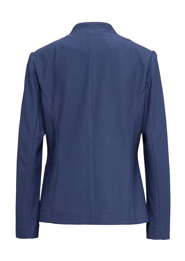Confortable blazer en jersey structuré