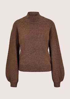 Feinstrickpullover mit Ballonärmeln thumbnail 6