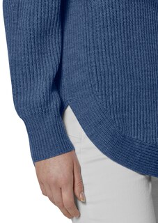 Capuchon-Pullover in Rippstrick thumbnail 5