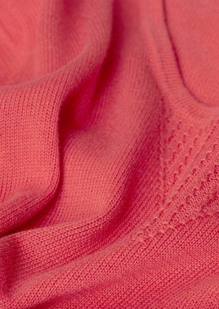 Zomerse, tricot pullover met ajourpatroon