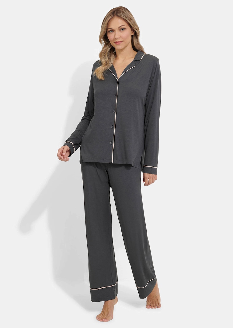 Pyjama en Modal légÚrement brillant