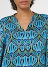 Bluse mit Retro-Print thumbnail 5