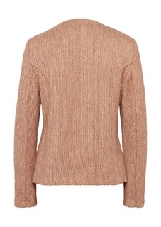 Hoogwaardig gestructureerd jasje in tricotlook thumbnail 3