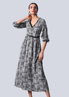 Kleid allover im kleinen Herzchendruck thumbnail 4