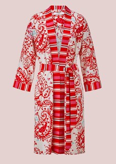 Hausmantel im farbharmonischen Mustermix thumbnail 4