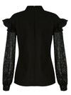 Bluse in angesagtem Materialmix thumbnail 6
