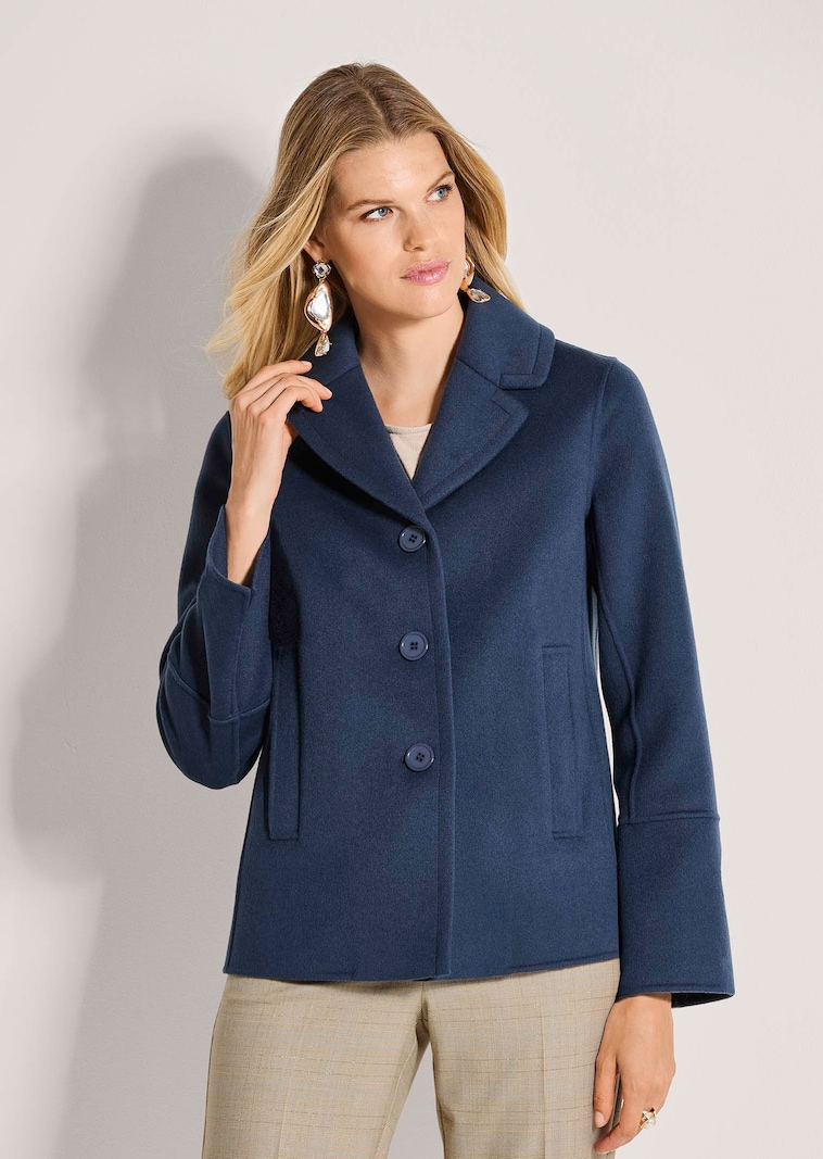 Doubleface-Jacke im Oversize-Look