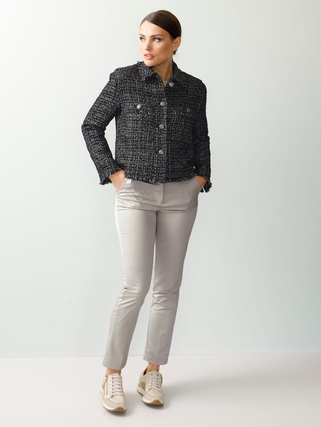 Blazer in Boucléqualität 3