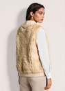 Gilet en fourrure synthétique avec col montant thumbnail 3