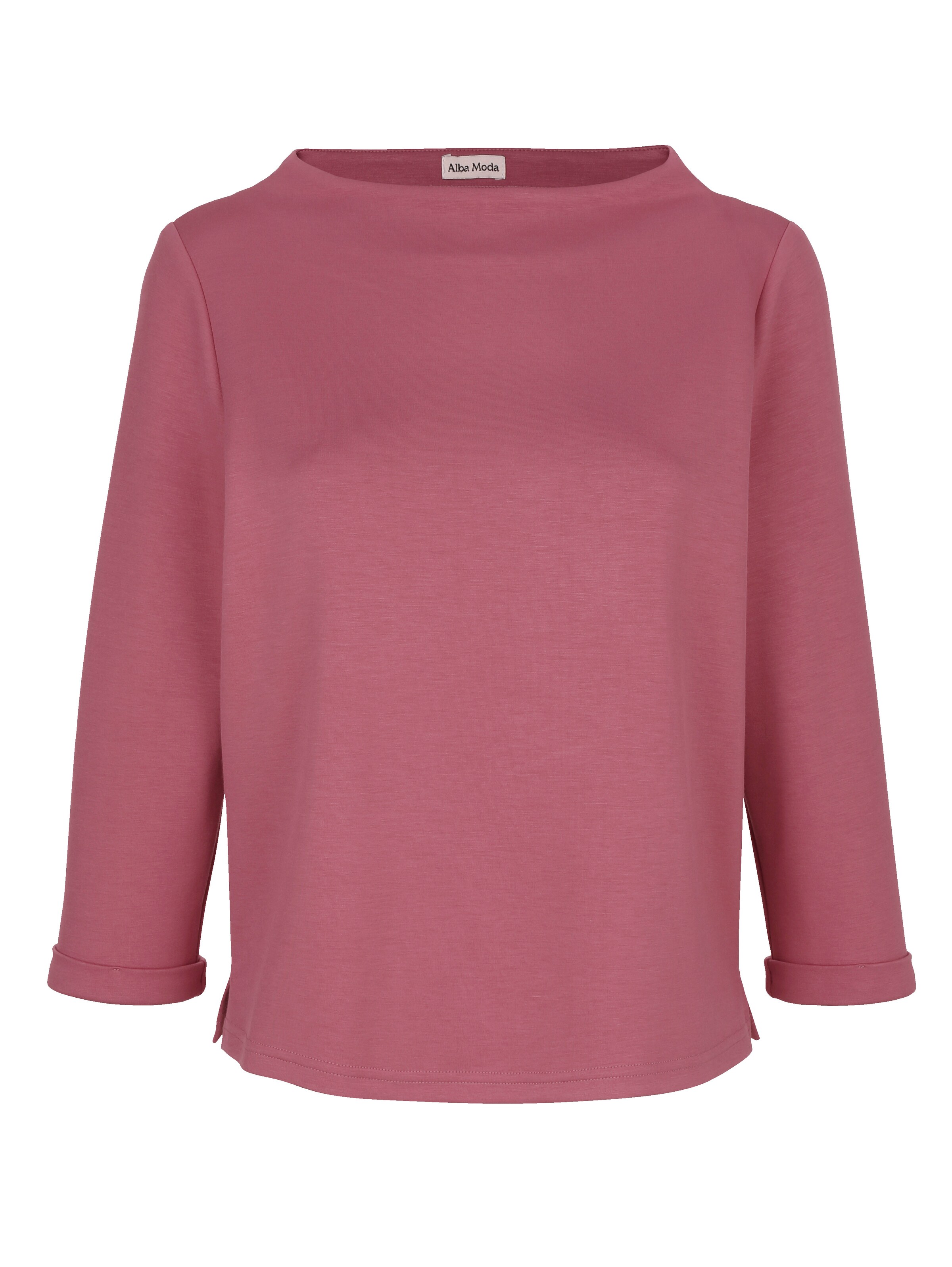 Shirt mit fixiertem Krempelaufschlag