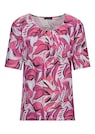 Jersey-Shirt mit Blätterprint thumbnail 6