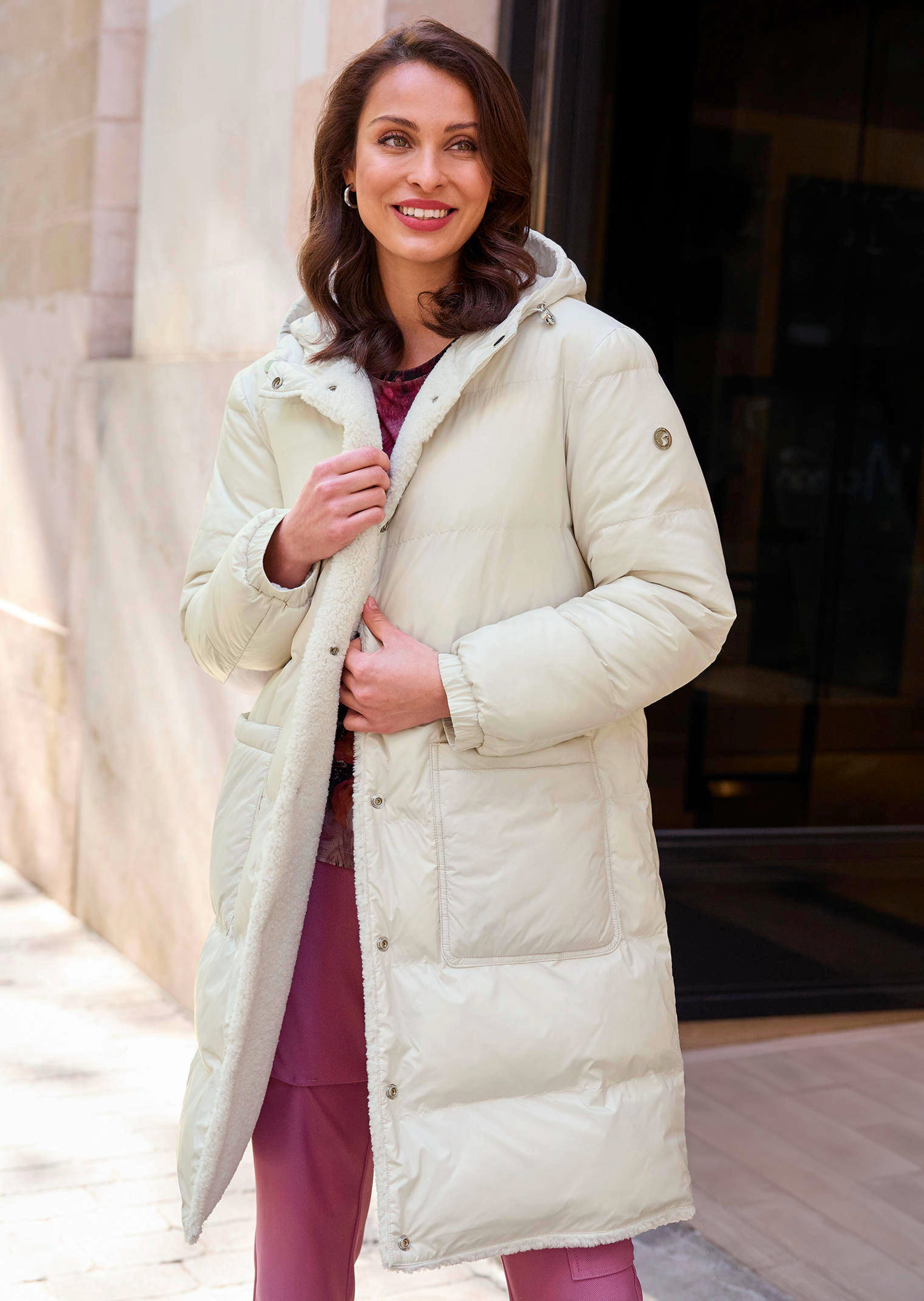 Manteau réversible