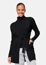 Lange Strickjacke mit Bindeband thumbnail 1