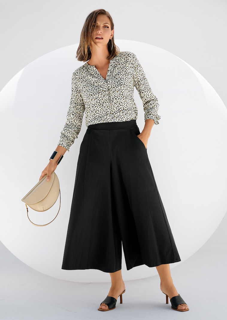 Lange Bluse zum Schlüpfen