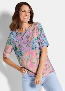 Jersey-Shirt mit Paisleymuster thumbnail 4