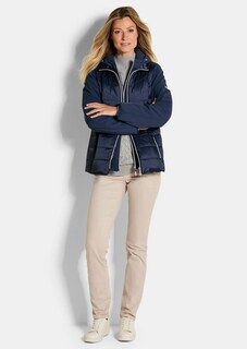 Veste matelassée avec manches en Softshell thumbnail 2