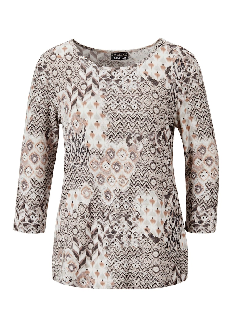 Shirt mit Allover-Muster