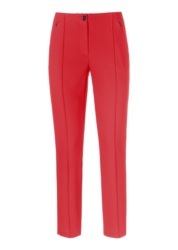 Skinny fit stretch trousers with piping 5