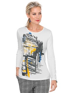 Pflegeleichtes Shirt mit modernem Druckmix thumbnail 1