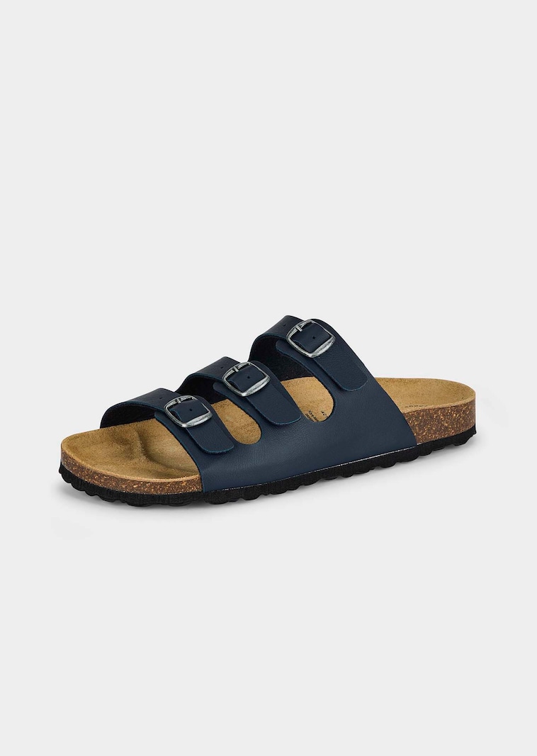 Pantoletten mit verstellbaren Schließen