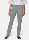Schmale Jacquard-Hose mit Minimal-Dessin thumbnail 1