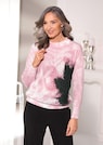 Pullover mit femininem Druck und Pailletten thumbnail 7