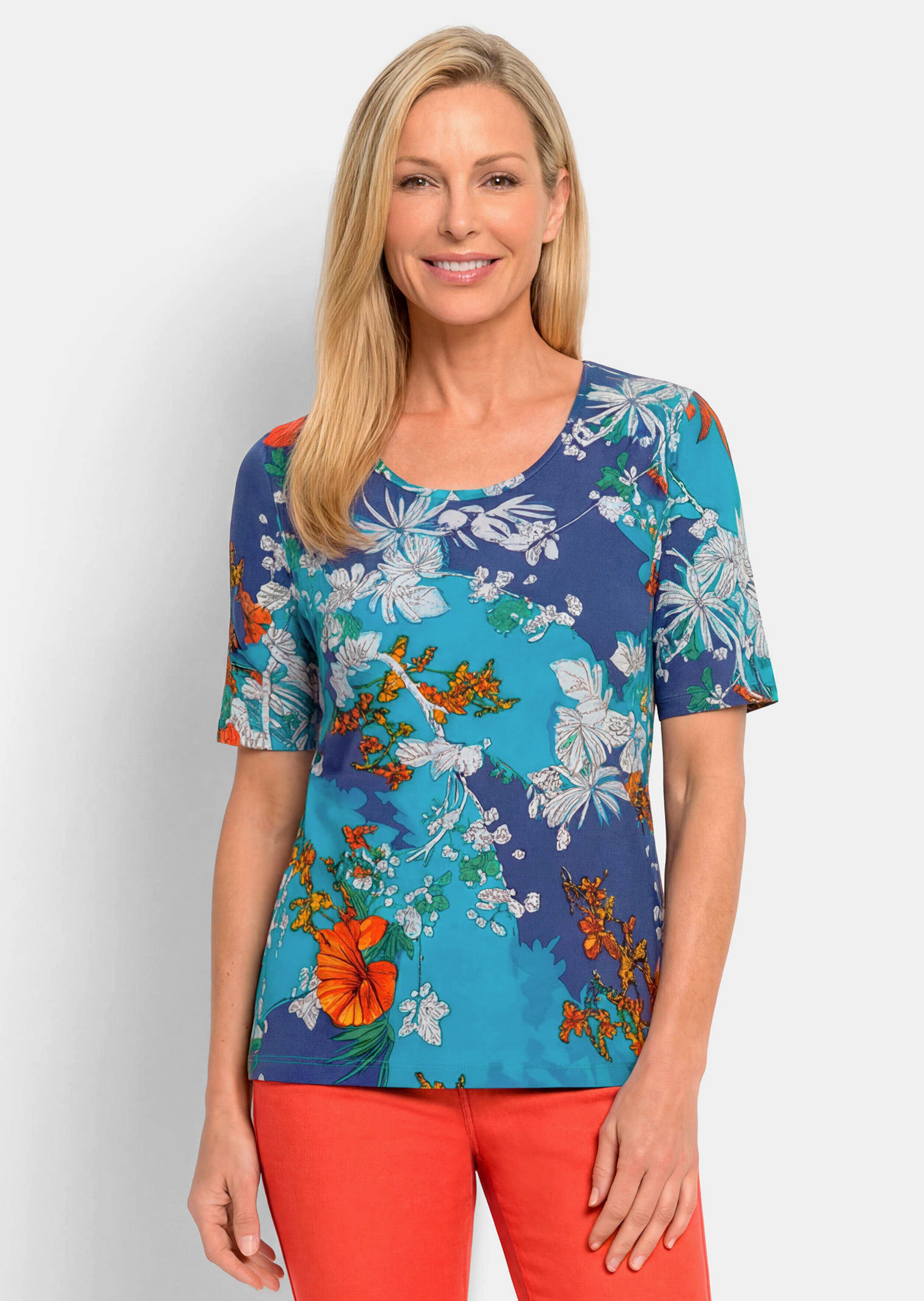 Shirt aus softer Baumwollmischung