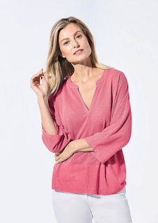 Shirt in Leinenoptik thumbnail 1