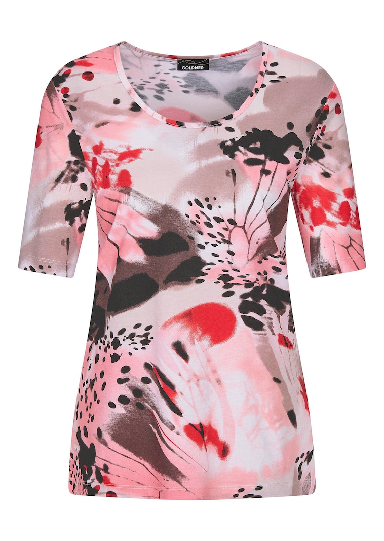 T-shirt en coton et Modal