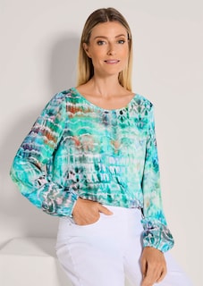 Blouse van zachte viscose thumbnail 7