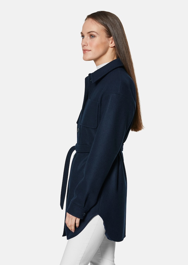 Hemdjacke mit Bindegürtel 3