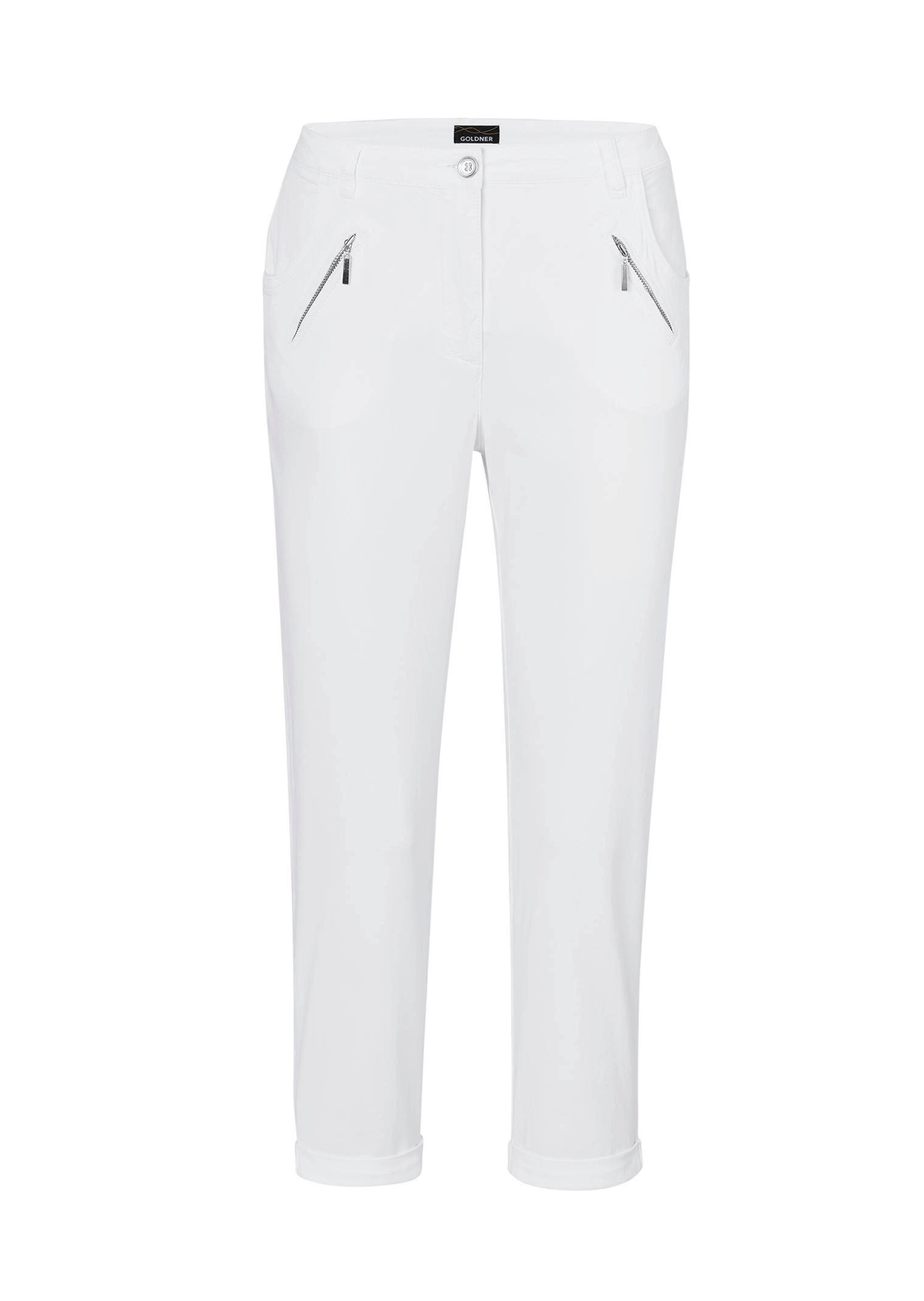 Verkürzte Chino-Hose LOUISA extra weich