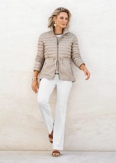 Stehkragen-Jacke im Material-Mix thumbnail 7