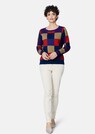 Jacquard-Pullover mit stylischen Karos thumbnail 2