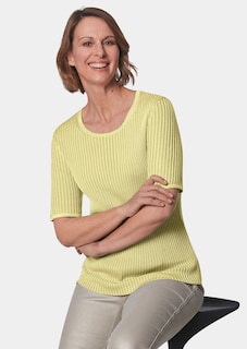 Pflegeleichter Pullover in hochwertiger Rippenstruktur thumbnail 4