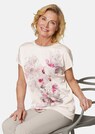 Blusenshirt mit Metallicdruck und Glitzersteinen thumbnail 4