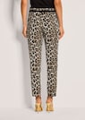Broek met luipaardprint en ritszakken thumbnail 3
