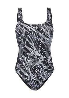 Badeanzug mit raffiniertem Rückenausschnitt thumbnail 4